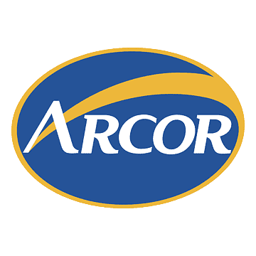 Logotipo da empresa Arcor, parceira da VRDrive